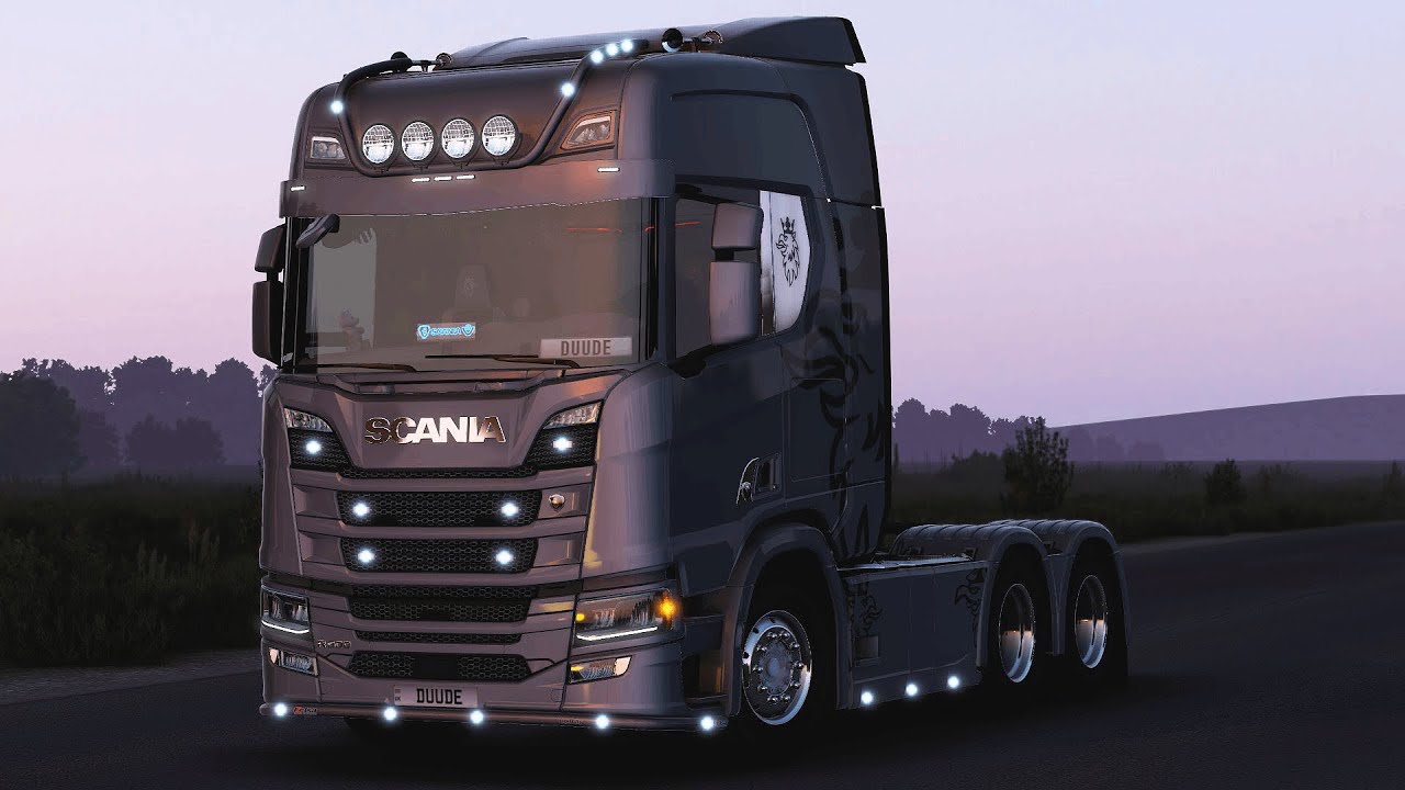 ETS2 1.46 Realistic Vehicle Lights Mod V7.1 By Frkn64 | Euro Truck Simulator 2