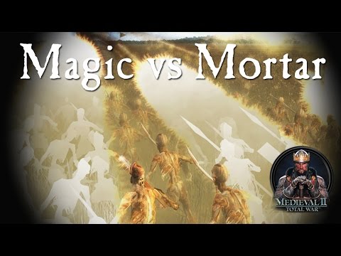 5000 Zombies vs Might and Magic - Ice Mages vs Mortar - Call of Warhammer - Medieval 2 Total War