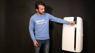 DELONGHI PINGUINO PAC EX100 SILENT REVIEW: De'Longhi airco test!