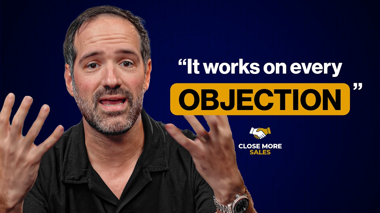My Secret Sales Trick That Handles All Sales Objections Every Time
