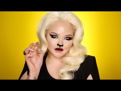 Glittery-Glam Lion SNAPCHAT Filter Inspired Makeup Tutorial Video