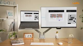 ADJUSTABLE LAPTOP TRAY FOR MONITOR ARMS | NBH-7 | LUMI