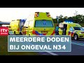 Vier doden bij ongeval N34, grote storing NS & op de trekker naar rechtbank | Drenthe Nu 31 mei 2021