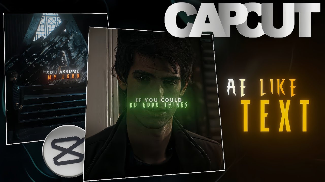 How to Make VIRAL AE-like Text on Capcut✨️