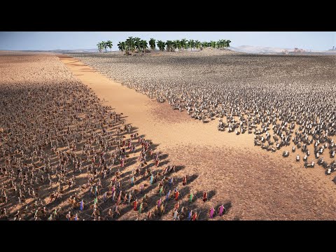 600,000 SPARTAN ARMY vs 2.1 MILLION PERSIAN ARMY - Ultimate Epic Battle Simulator