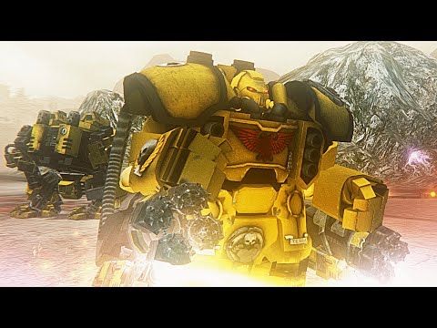 Imperial Fists destroyed Black Legion! - Unification Mod, Warhammer 40K: Dawn of War: Soulstorm