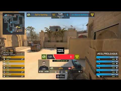 Snappi - ACE (OpTic vs ex-Space Soldiers)  ESL Pro league SS9 Europe CS:GO Highlight