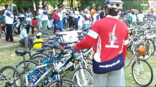 preview picture of video 'Tanjung jati Bicycle Club dlm acara fun bike hari jadi bayangkara'