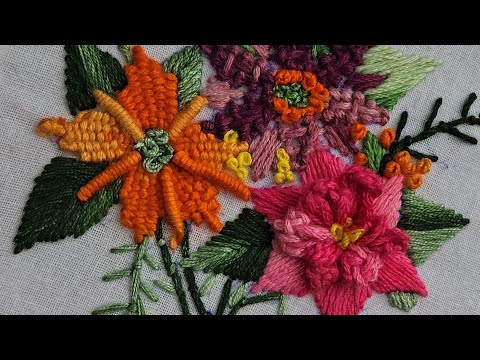 We Tried 10 Flower Embroidery Techniques