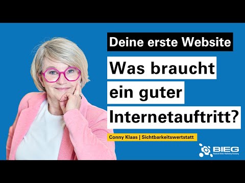 Von null auf sichtbar – was braucht deine erste Website