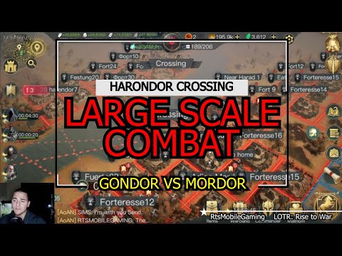 Strategic Battle at Harondor Crossing - LOTR: Rise to War