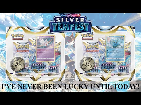 Pokemon Silver Tempest 3 Pack Blisters