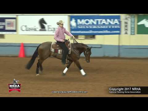 My Dream Gun ridden by Morey Fisk  - 2017 NRHA Futurity (Open Futurity Semis, Sec. 2)
