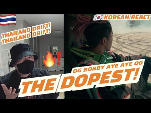 [EXCLUSIVE!]🇹🇭🇰🇷🔥Korean Hiphop Junkie react to OG BOBBY - AYE AYE OG (THAI/ENG SUB)