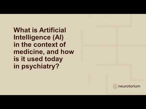 Artificial Intelligence Applications in Psychiatry