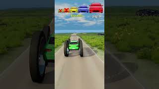 🚗 Small to Giant Cars Crash into Monster Cars! 💥 Extreme BeamNG Drive Challenge