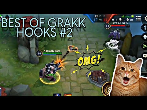 BEST OF GRAKK HOOKS #2 | ARENA OF VALOR | WOLF XOTIC
