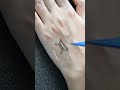 Unique BTS Henna Tattoo💜🫶 #mehndi #tattoo