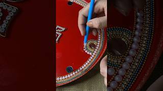 How to Decorate Thali 🌸 for Pooja 🚩#shorts #pooja #decoration #youtubeshorts #thalidecoration