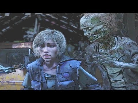 Violet Death Scene - The Walking Dead Game Season 4 Episode 4