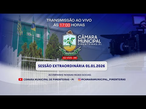 SESSÃO EXTRAORDINÁRIA 01.01.2026