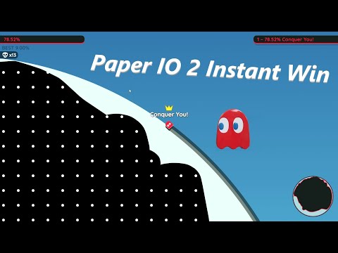 Paper io 2 INSTANT WIN Impossible 0.0000001% Odds!