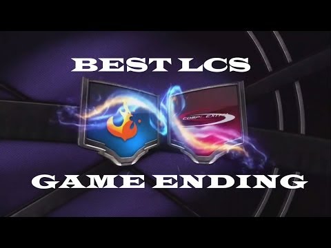 Best LCS Game Ending - CRS vs COL - NA LCS Summer Split 2014