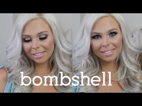 Bombshell Makeup and Hair Tutorial Video