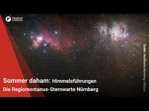 Summer at home: Sky tours at the Regiomontanus Observatory Nuremberg
