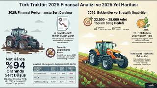 #TTRAK Temettü Şoku ve Teknoloji Dönüşümü