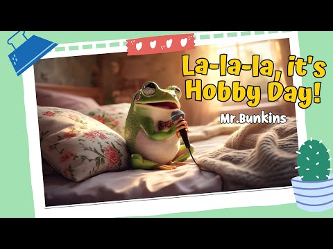 La La La It's Hobby Day! | Hobbies Song for Kids | What’s your hobby? | Mr.Bunkins