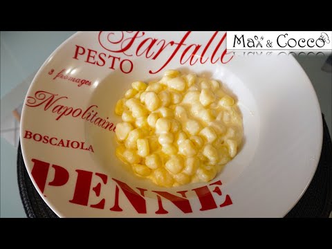GNOCCHI al PARMIGIANO - Primo Piatto Facile e Veloce da Preparare