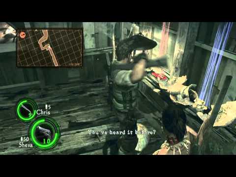 Resident Evil 5 Walkthrough Part 14 HD Irvin Transformed Boss fight Professional Mode xbox 360