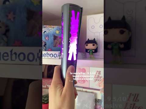do you own any lightsticks? #album #unboxing #lightstick #kpop #newjeans #aespa #aesthetic #ive