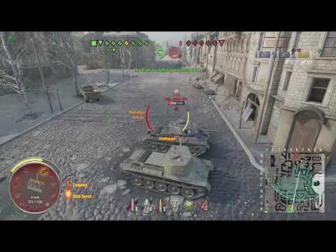 World of Tanks Console T-43 3 Kills
