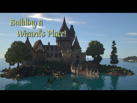 Building a Wizard's Hamlet or School! - Minecraft Conquest Reforged