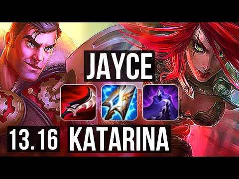 JAYCE vs KATA (MID) | 7 solo kills, 65% winrate, 19/5/17, Godlike | EUW Grandmaster | 13.16