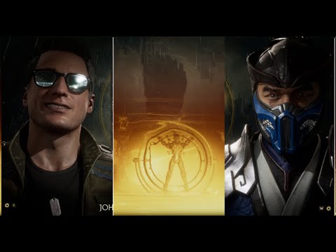 Mortal kombat 11-Johnny cage vs Sub zero (Hard)