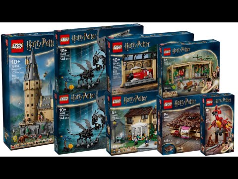 All LEGO Harry Potter Summer Sets 2025 Compilation/Collection Speed Build