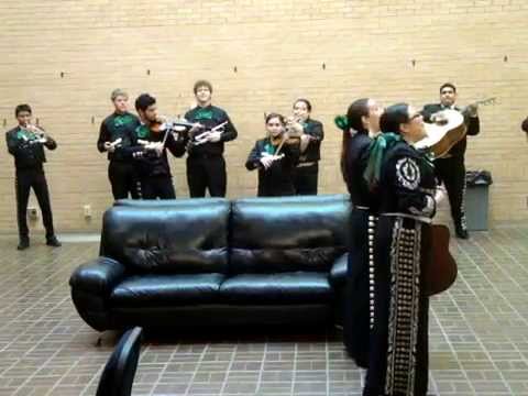 Los Laureles duet sung by Liz and Melina at UNT Music At Noon 2009