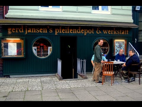 🇩🇪🇺🇸 Pfeife rauchen  |  Gerd Jansen’s Pfeifendepot  |  YTPC in Hamburg  |  15.07.2015  |  07/15/2015