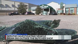 Multiple cars burglarized outside the Butcher Shop in Cordova