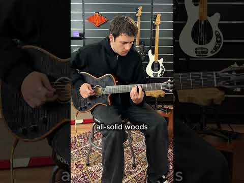 Bromo BEN2C - electric nylon string fusion guitar #acousticguitar #nylonstringguitar