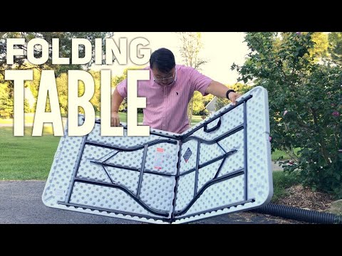 6' molded folding table by cosco review