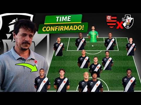 RAYAN FORA DO JOGO! VEJA A ESCALAÇÃO DO VASCO PRO CLASSICO CONTRA O FLAMENGO!