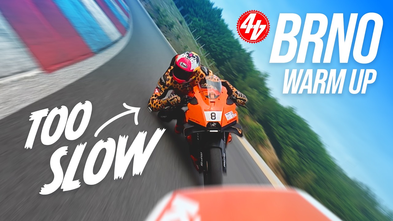 KTM 990 RC R Cup BRNO WARM UP | We Have a SPEED PROBLEM