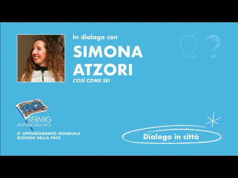 Simona Atzori al 5° Appuntamento Mondiale Giovani della Pace di Padova