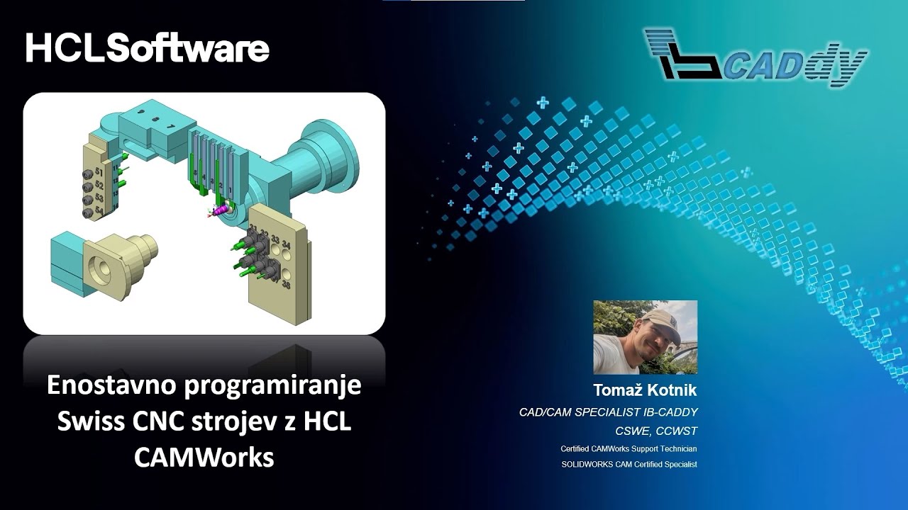 Webinar: Swiss-Type CNC obdelovalni stroji