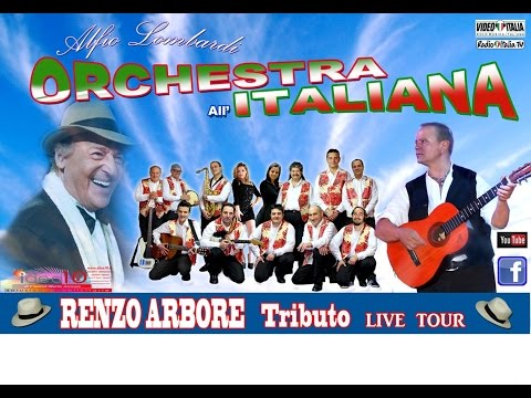 Musica NAPOLETANA   -Orchestra all'italiana   Renzo Arbore tributo