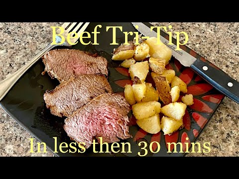 Air fryer Beef Tri Tip in less then 30 mins!